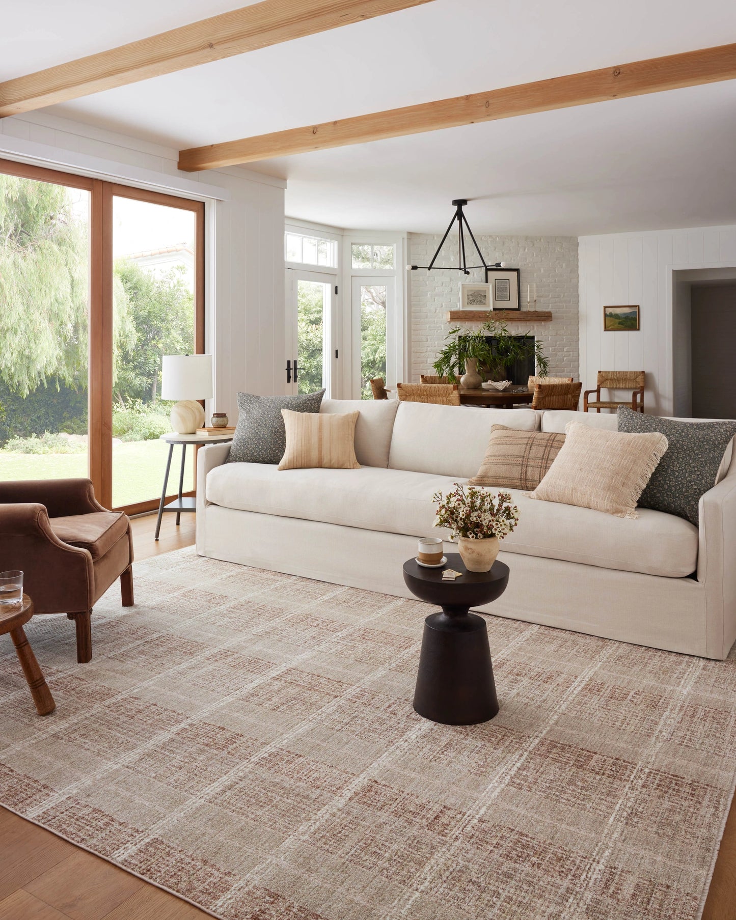 Angela Rose x Loloi Ember Clay / Sand 5'-3" x 7'-6" Area Rug