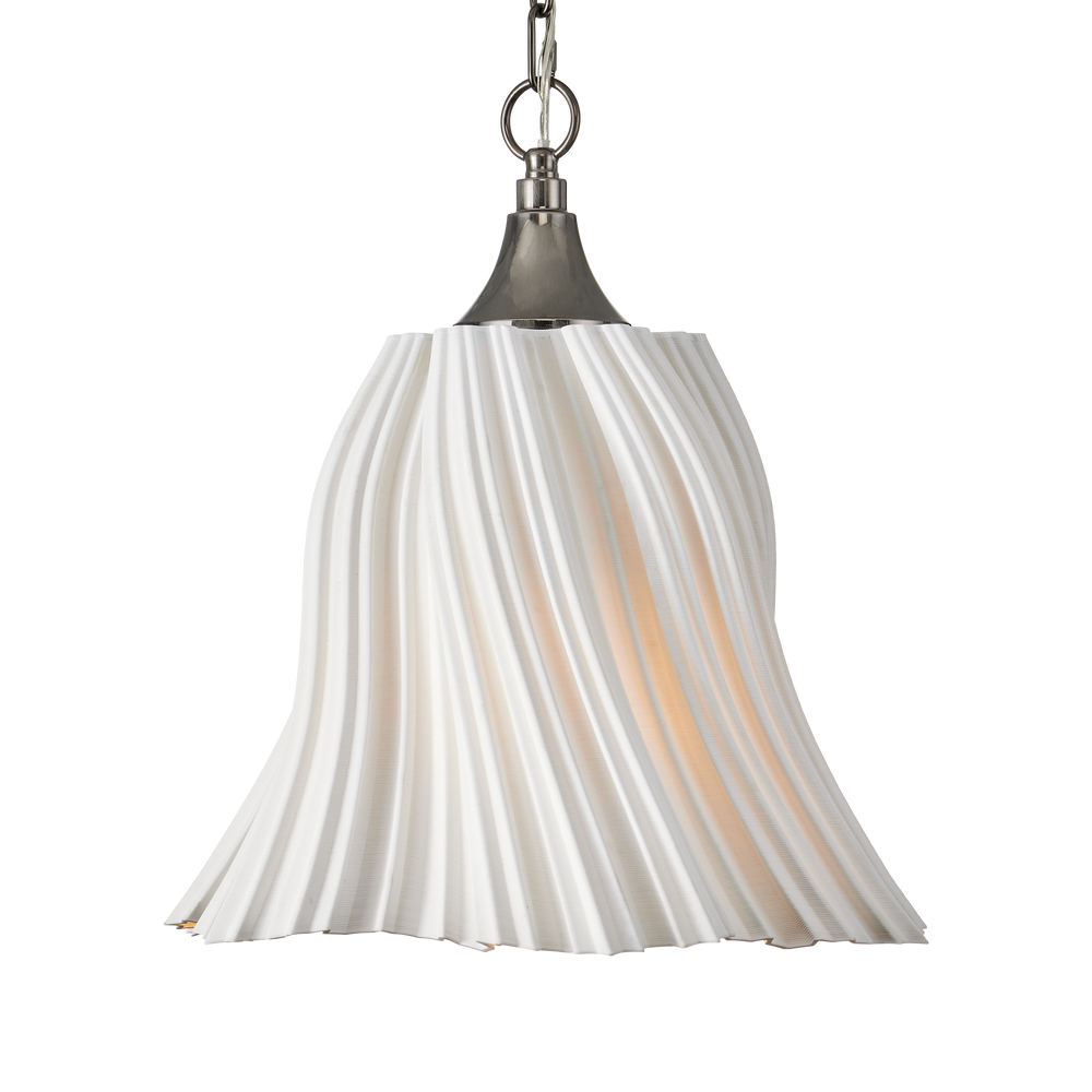 
                      
                        Twirl White Pendant
                      
                    