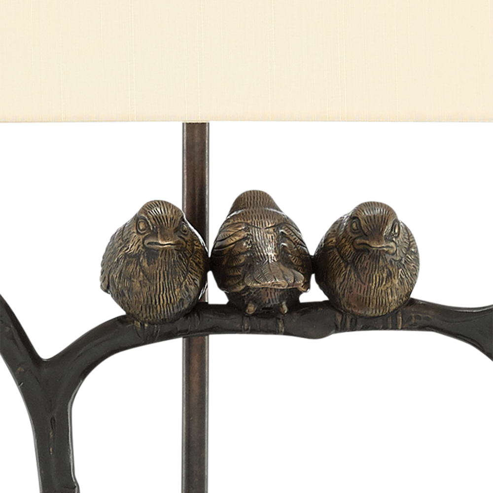 Sparrow Bronze Table Lamp