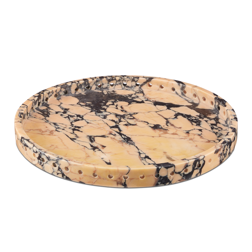 Freya Purple Breccia Tray.