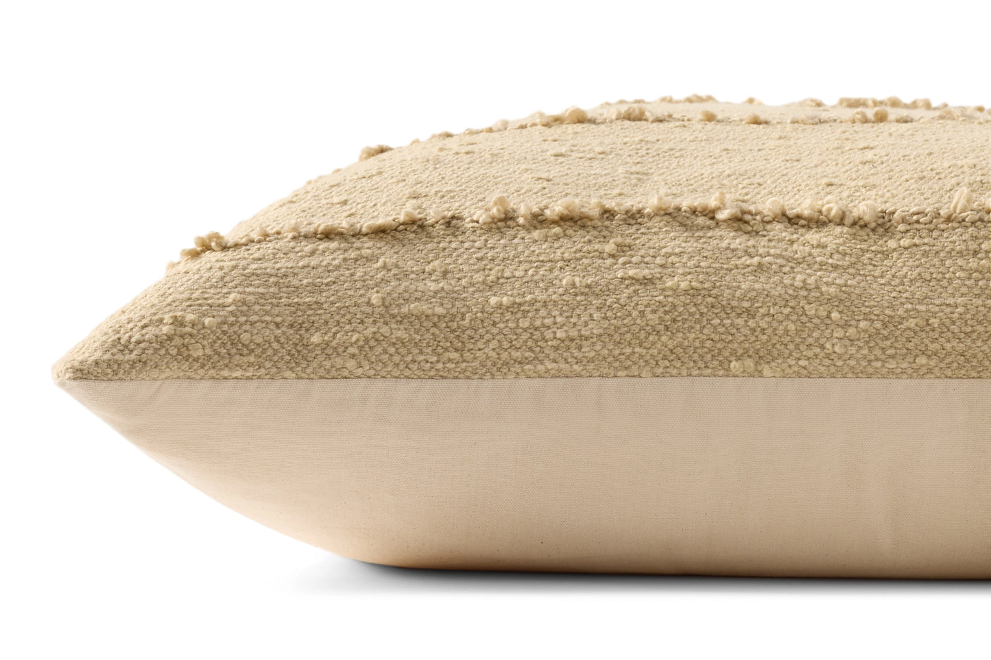 Loloi PLL0191 Natural 26'' x 26'' Cover Only