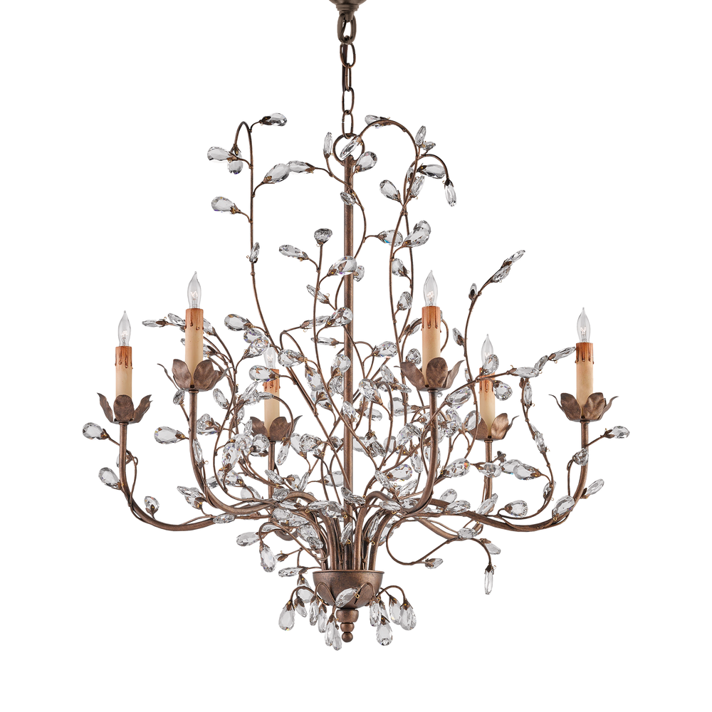 
                      
                        Crystal Bud Medium Gold Chandelier
                      
                    