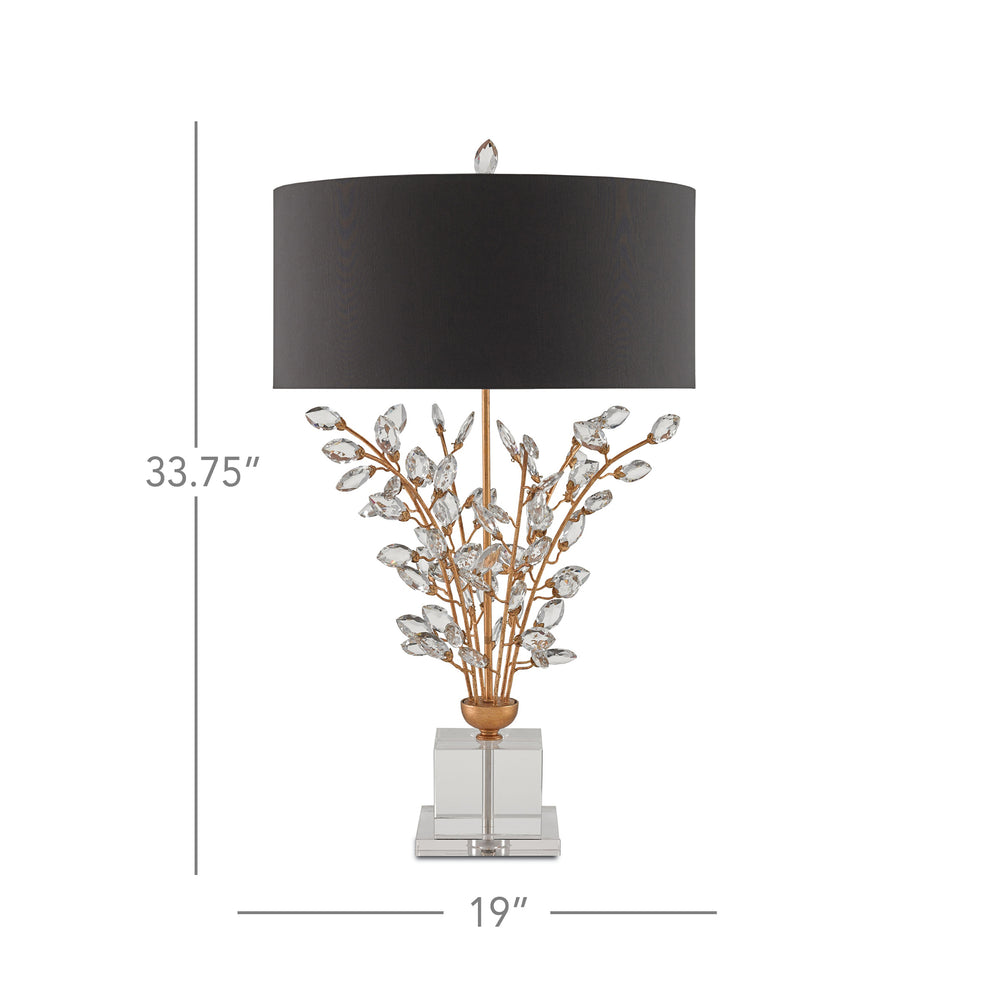 
                      
                        Forget-Me-Not Gold Table Lamp.
                      
                    