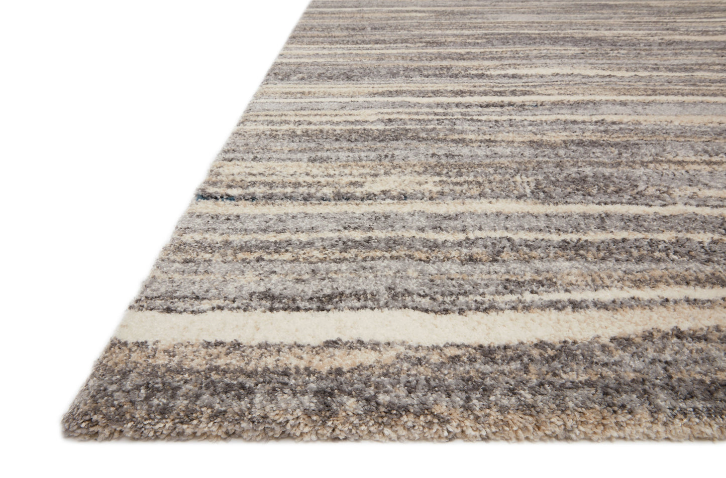 Loloi Theory Mist / Beige 2'-7" x 10'-10" Runner Rug