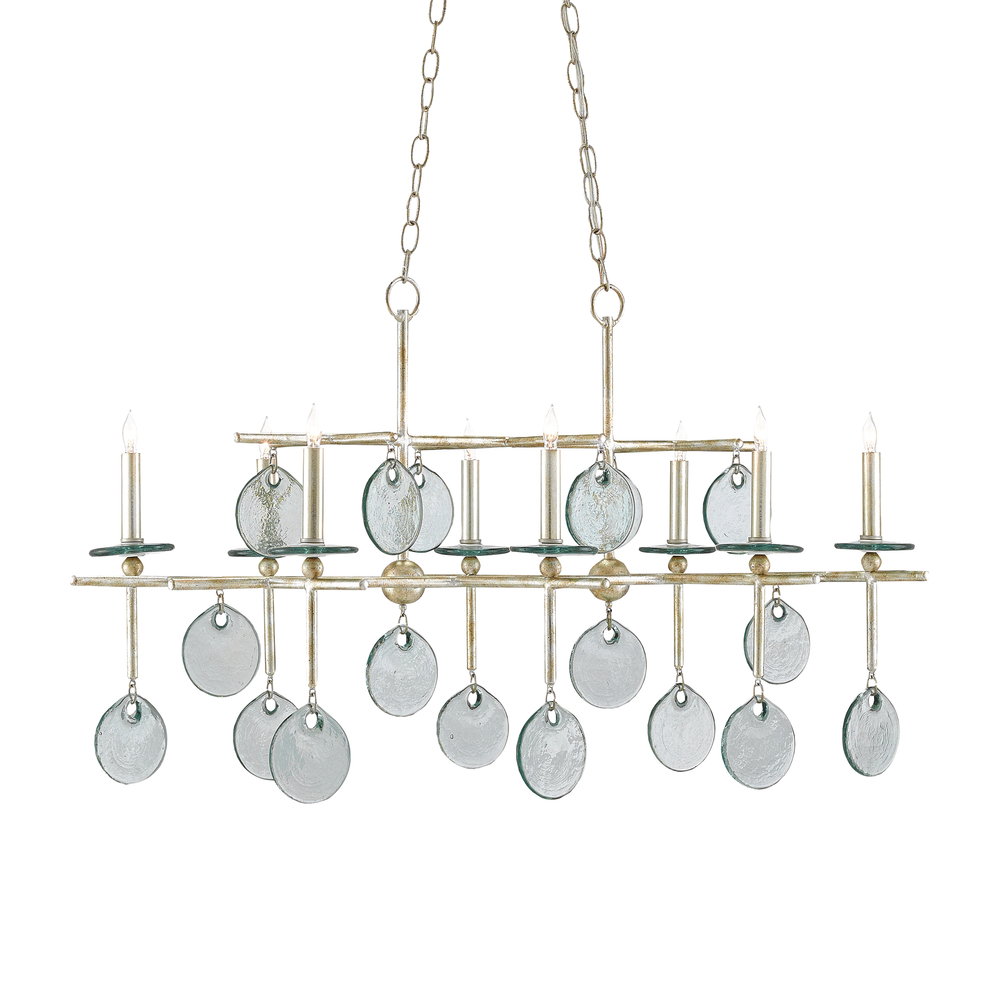 
                      
                        Sethos Silver Rectangular Chandelier
                      
                    