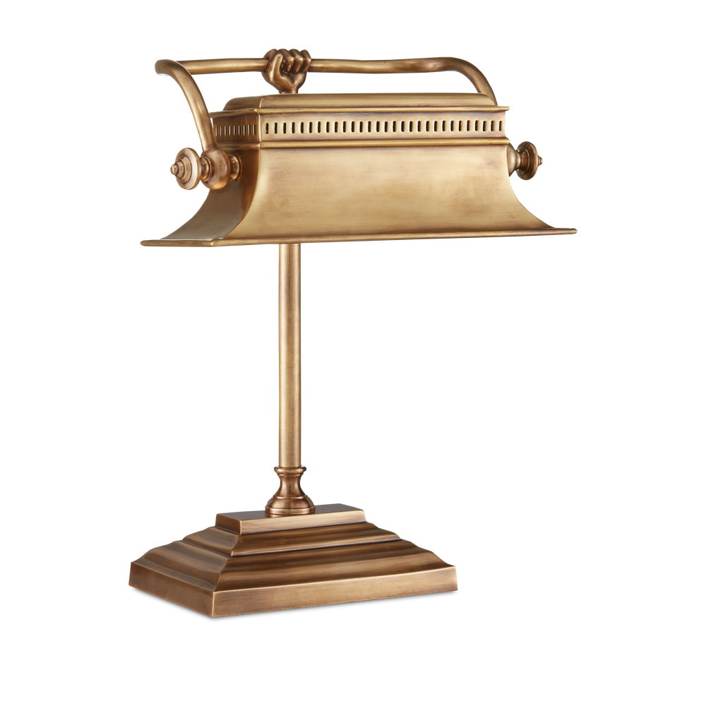 
                      
                        Malvasia Brass Desk Lamp.
                      
                    