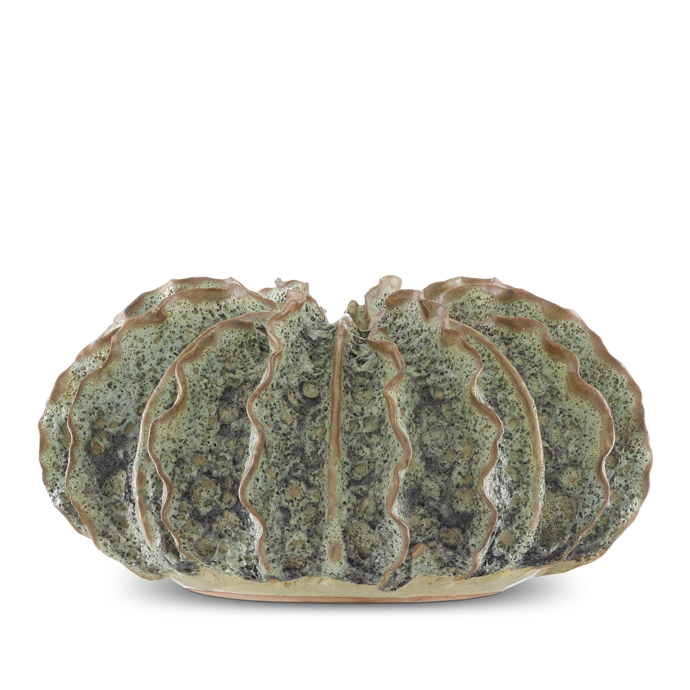 
                      
                        Sunken Boat Wings Green Vase
                      
                    