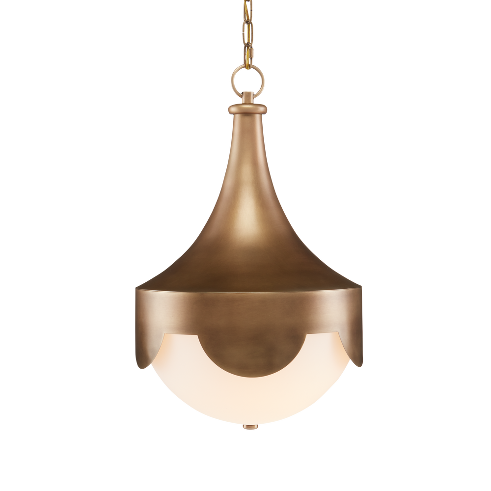 Pasha Brass Pendant