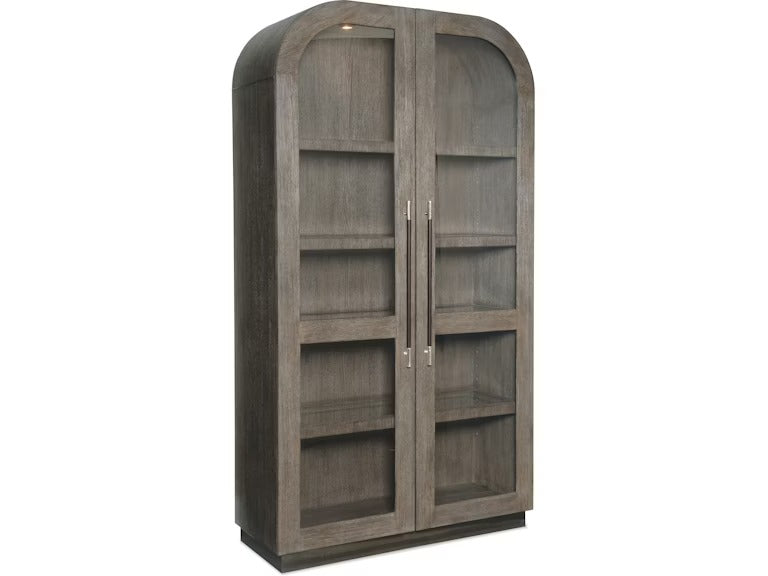 Modern Mood Display Cabinet - Mink Finish