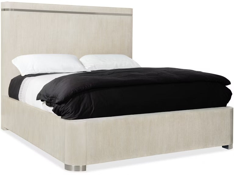 Modern Mood Cal King Panel Bed - Diamond Finish.