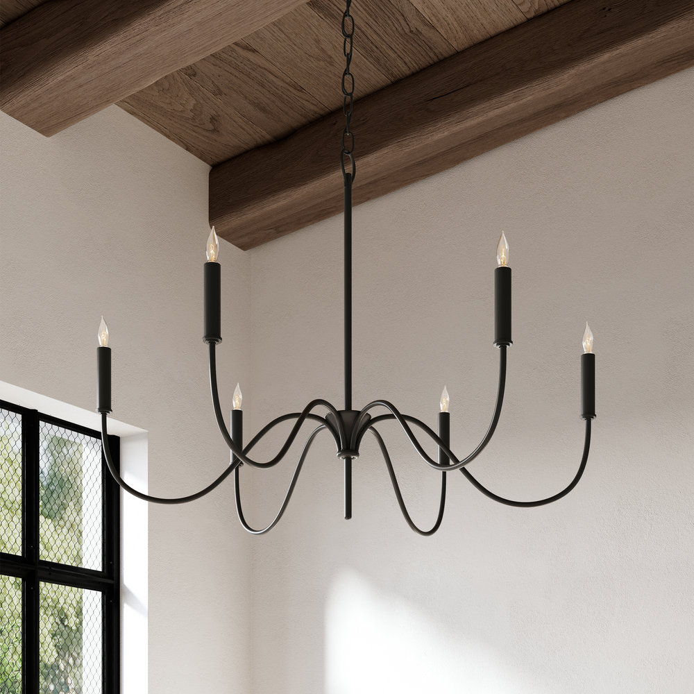 
                      
                        Tirrell Small Black Chandelier
                      
                    