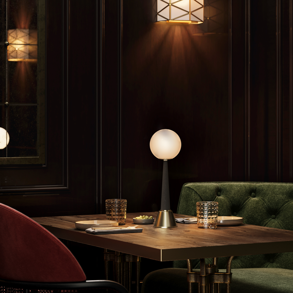 
                      
                        Sortie Brass Cordless Table Lamp
                      
                    
