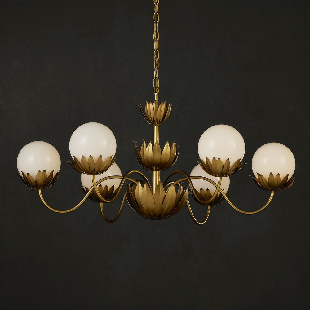 
                      
                        Mirasole Gold Chandelier
                      
                    