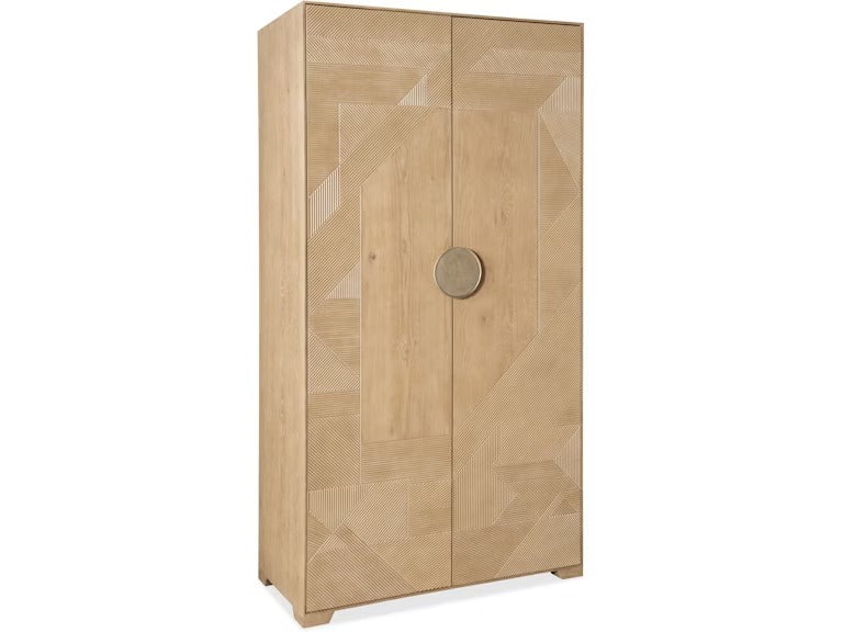 Retreat Split Rattan Wardrobe - Dune.
