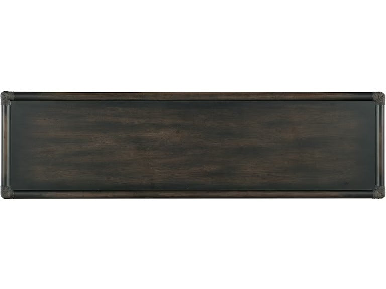 
                      
                        Retreat Pole Rattan Dresser - Black Sand.
                      
                    