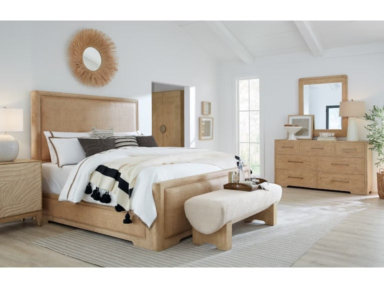 Retreat California King Cane Panel Bed.