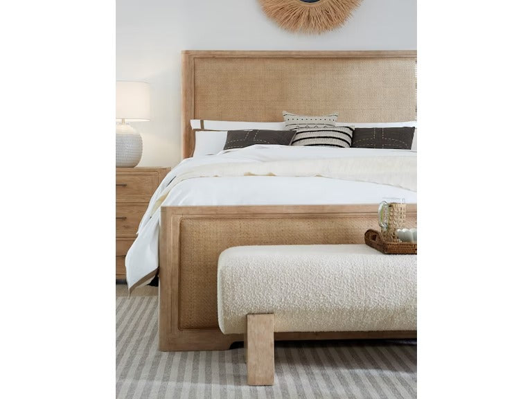 
                      
                        Retreat King Cane Panel Bed.
                      
                    