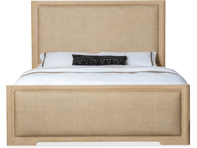 Hooker Furniture Retreat Cane Panel Bed