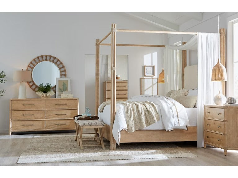 
                      
                        Retreat Pole Rattan Dresser - Dune.
                      
                    