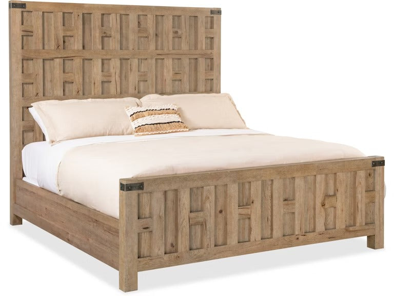 Vineyard Row Queen Panel Bed