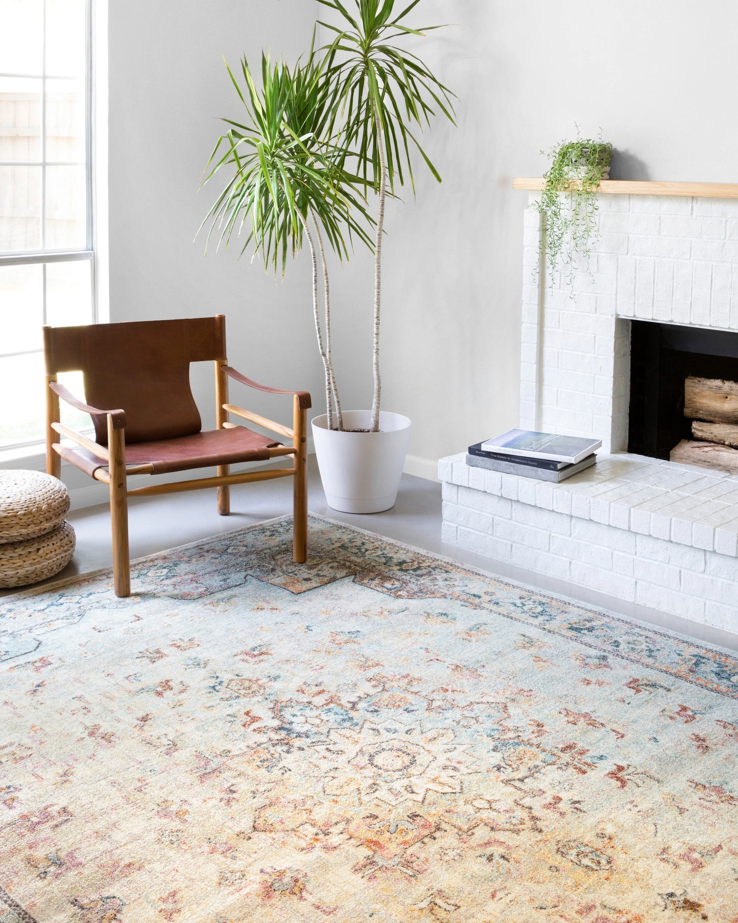 Loloi Clara Mist / Multi 2'-5" x 7'-7" Runner Rug