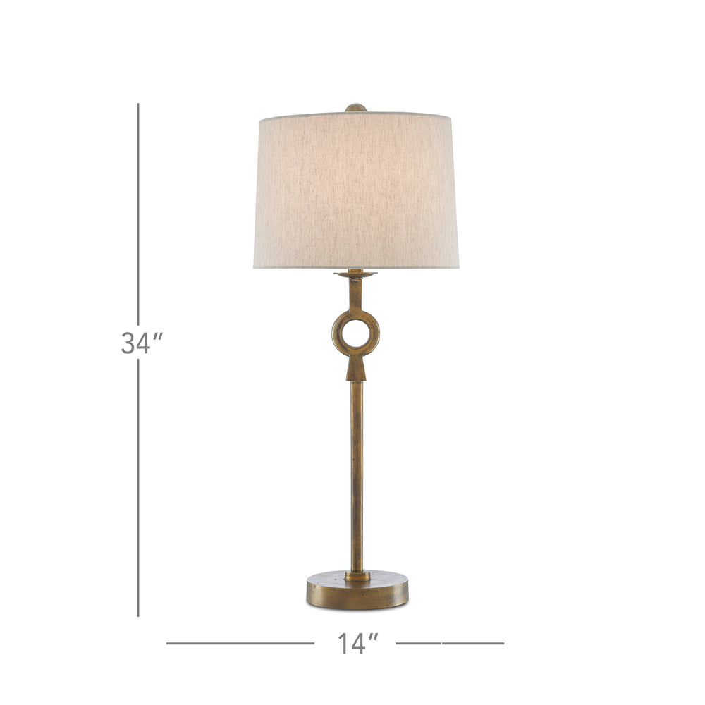 
                      
                        Germaine Brass Table Lamp.
                      
                    