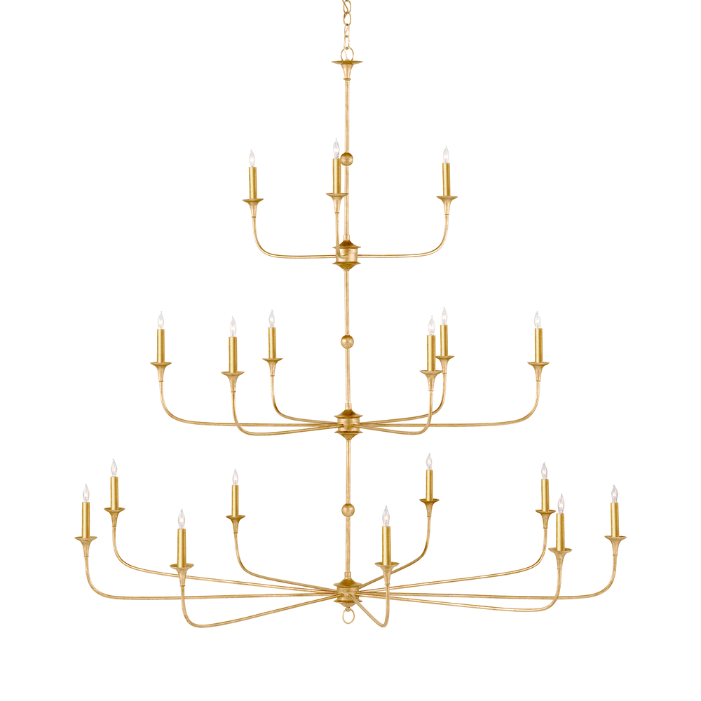 
                      
                        Nottaway Grande Gold Chandelier
                      
                    