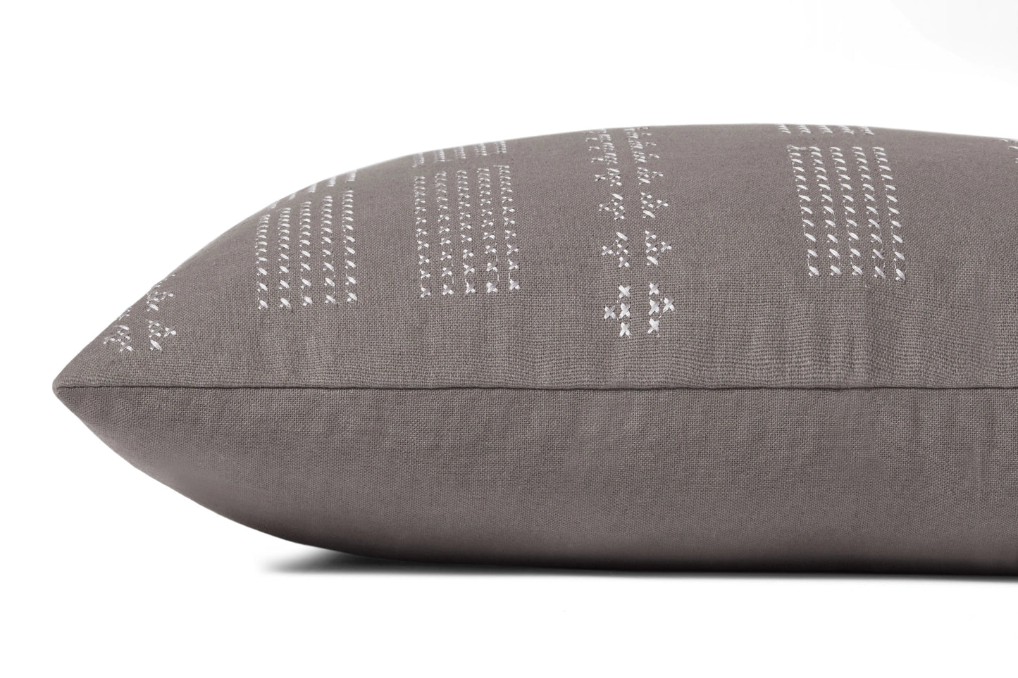 Jean Stoffer x Loloi William Grey 13'' x 21'' Cover Only Pillow