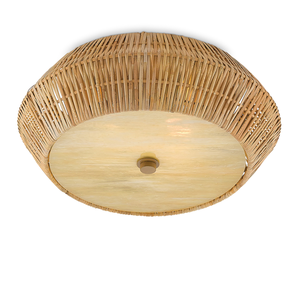 
                      
                        Antibes Natural Flush Mount
                      
                    