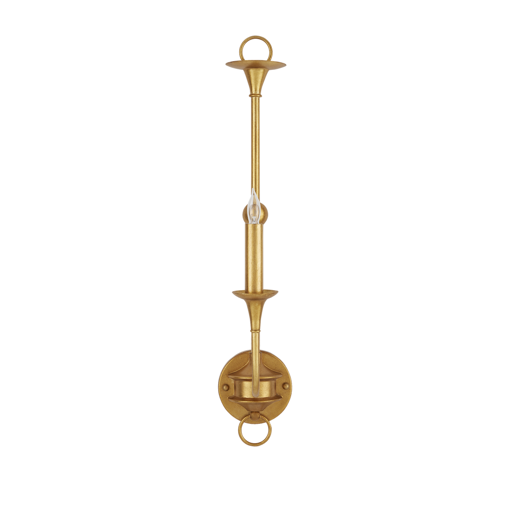 
                      
                        Nottaway Gold Single-Light Wall Sconce
                      
                    
