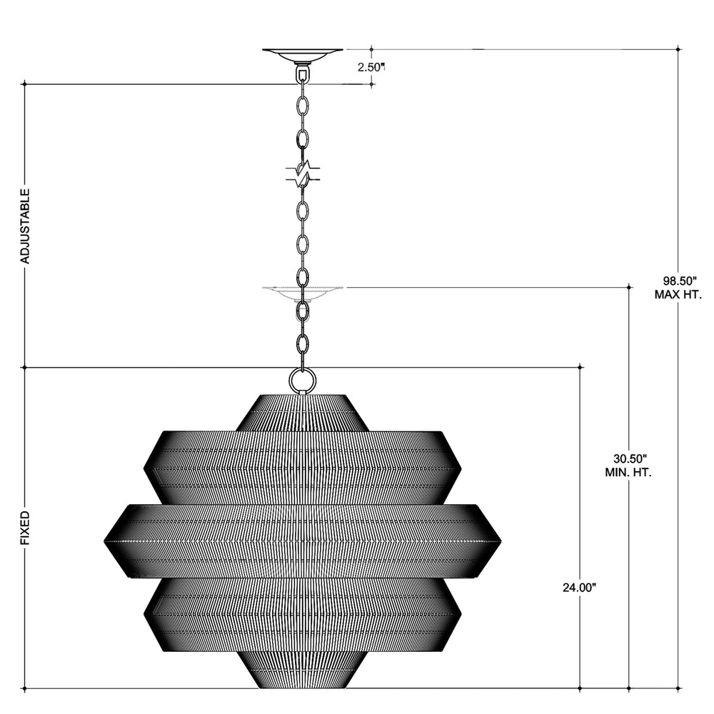 
                      
                        Antibes Medium White Chandelier
                      
                    