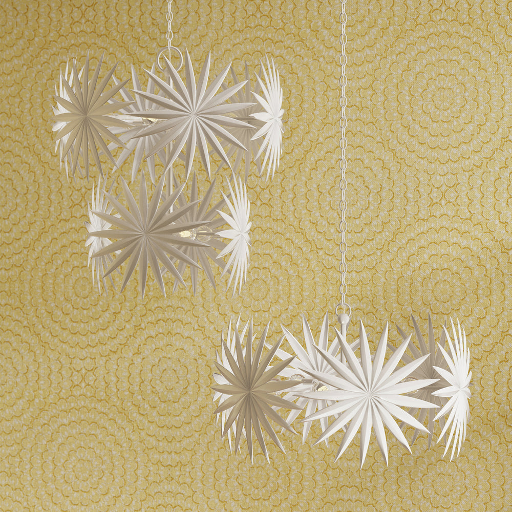 
                      
                        Bismarkia Medium White Chandelier
                      
                    