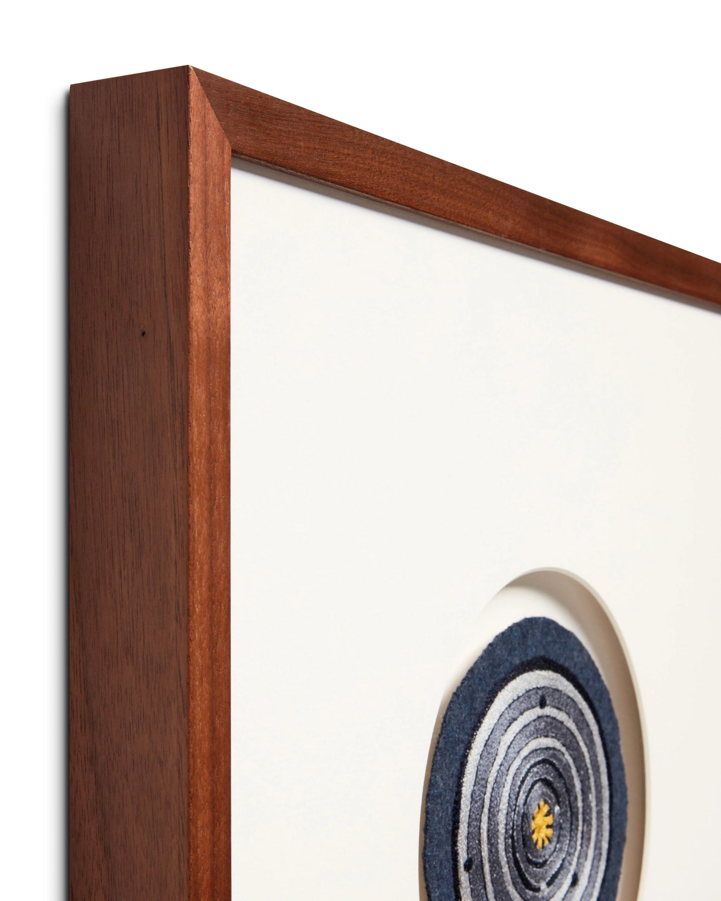 Loloi Solar Patch Blue / Grey 1'-4" X 1'-4" Wall Art