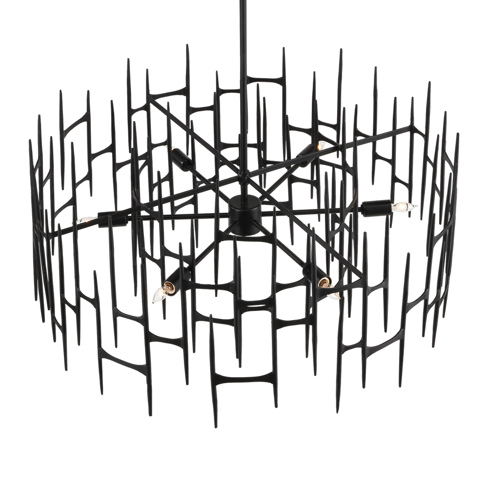 Attingham Black Chandelier