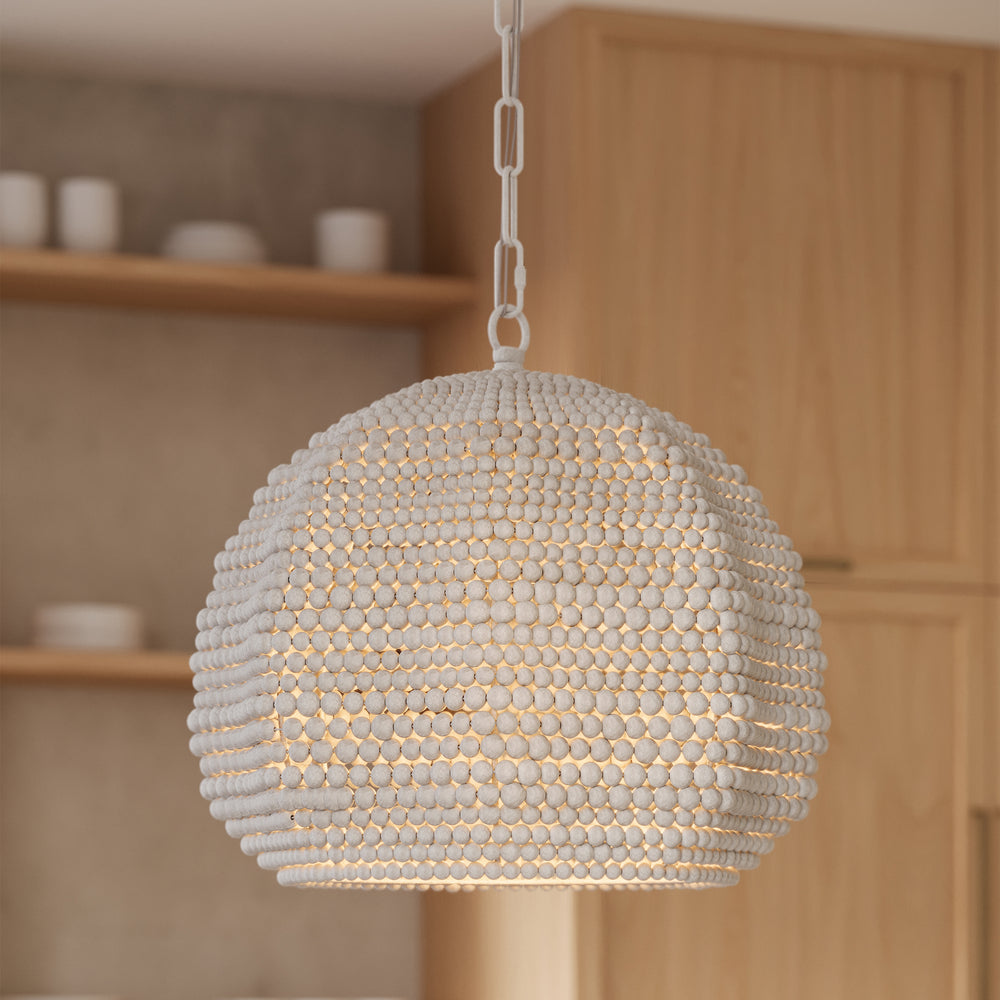 
                      
                        Octavia White Pendant
                      
                    