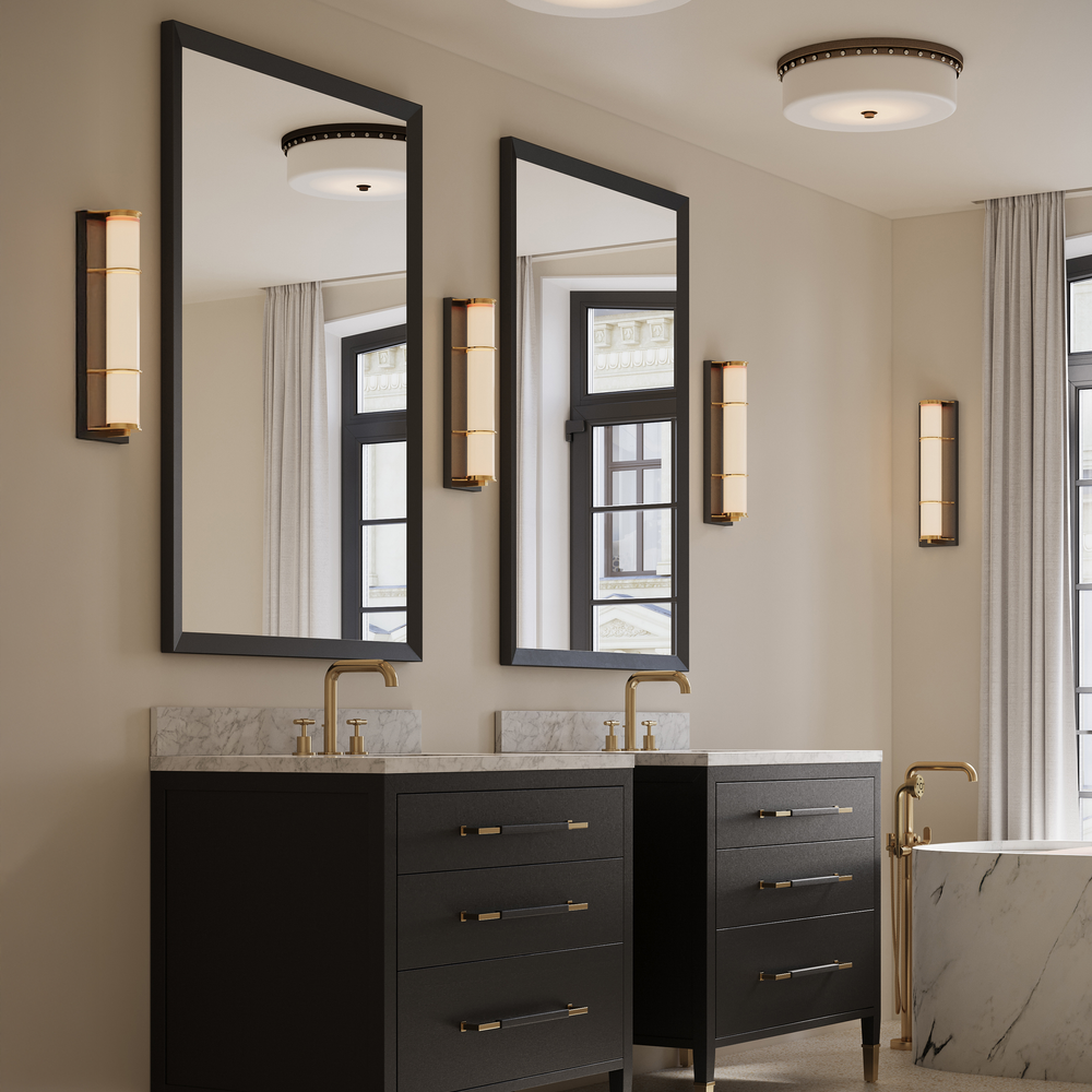 
                      
                        Barnabe Brass Flush Mount
                      
                    