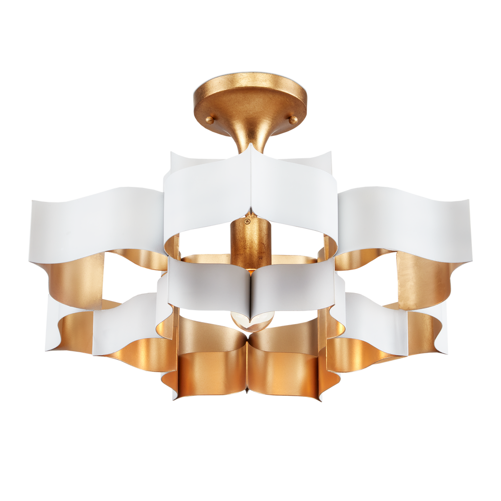 
                      
                        Grand Lotus Small White Chandelier
                      
                    