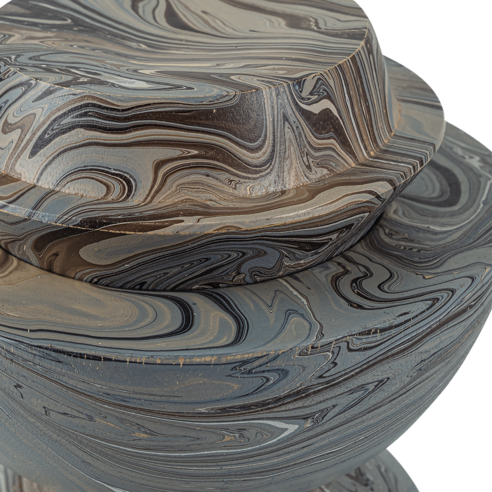 
                      
                        Marbleized Stacking Box Set of 3.
                      
                    