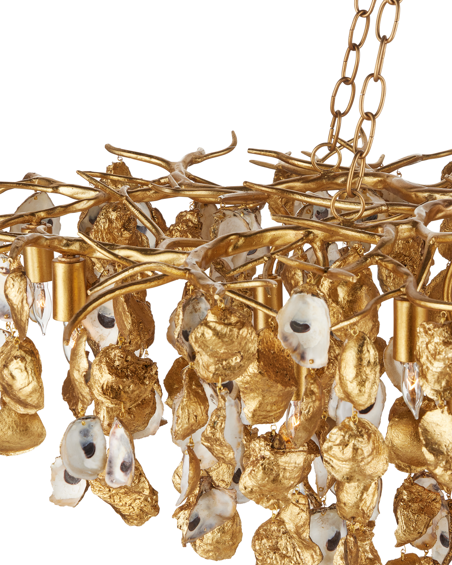 Lucullan Gold Chandelier