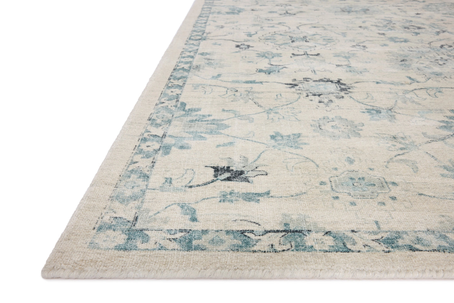 Loloi Marcella Blue / Ivory 7'-9" x 9'-9" Area Rug