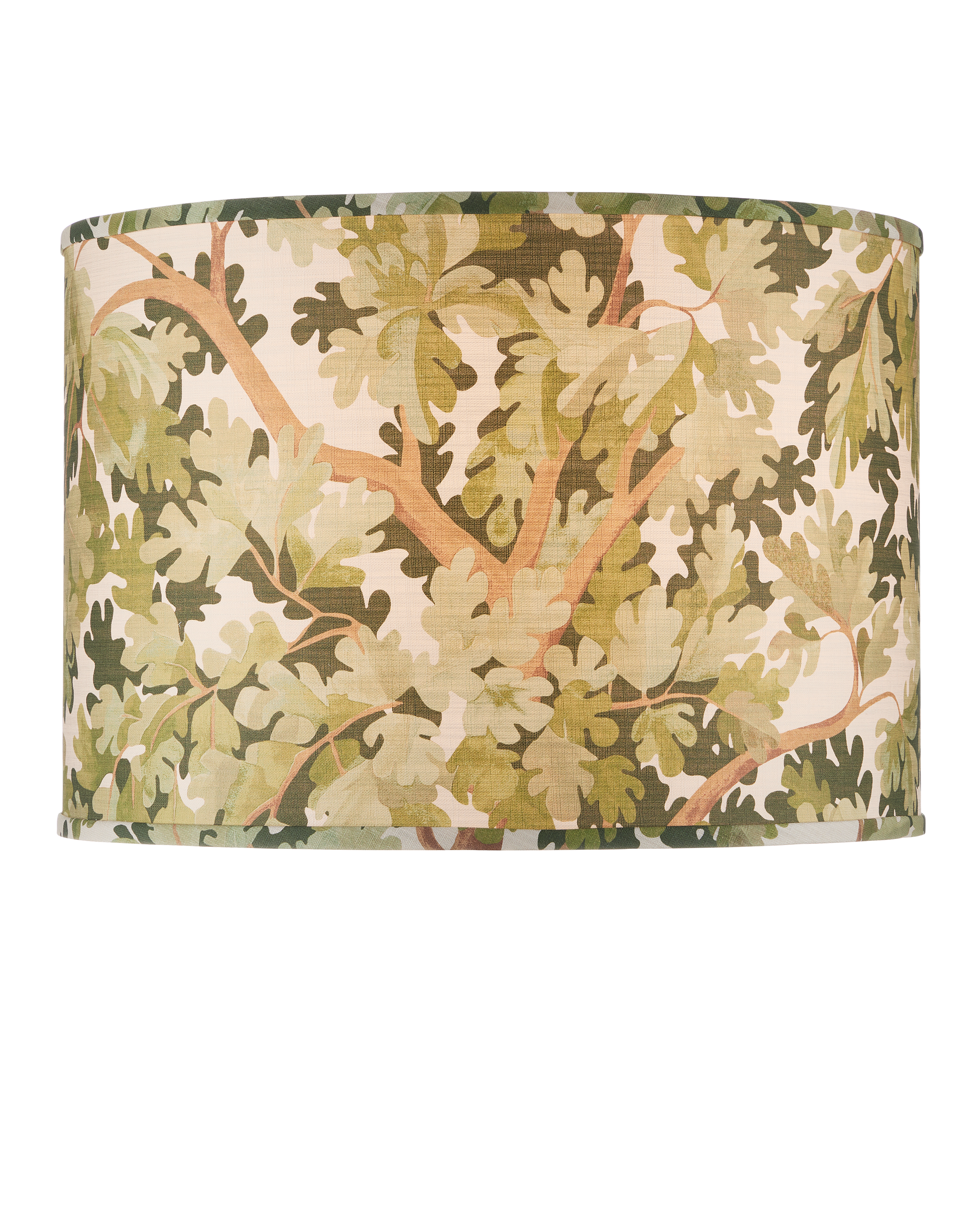 Woodland Green Drum Lamp Shade - Thumbnail 2