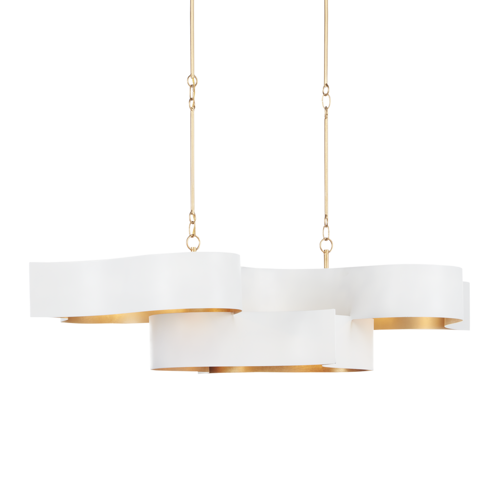 
                      
                        Grand Lotus Oval White Chandelier
                      
                    