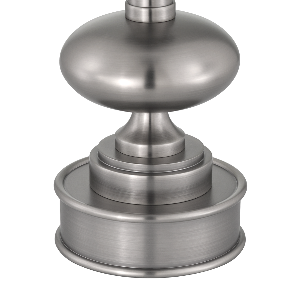 Galavant Nickel Cordless Table Lamp.