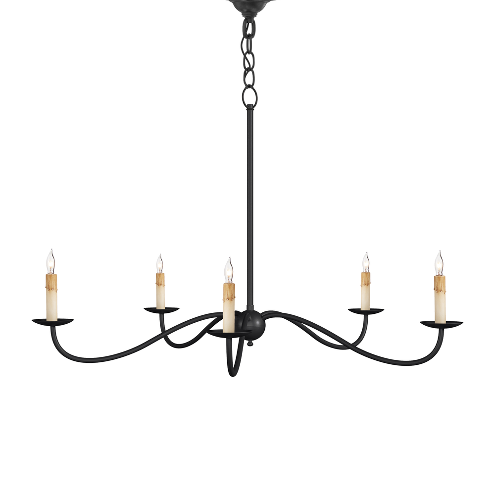 
                      
                        Saxon Small Black Chandelier
                      
                    