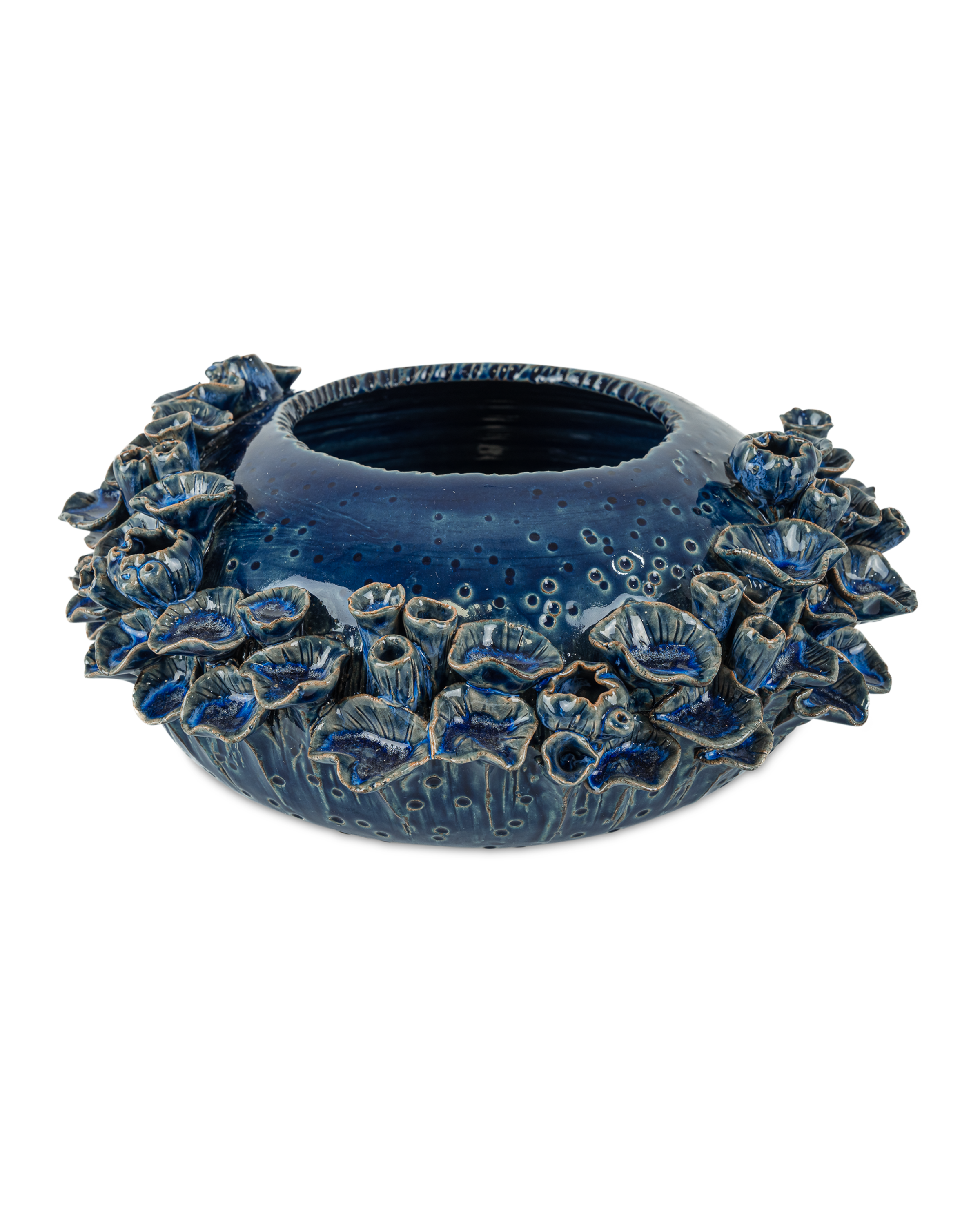 Sunken Blue Bowl - Thumbnail 3