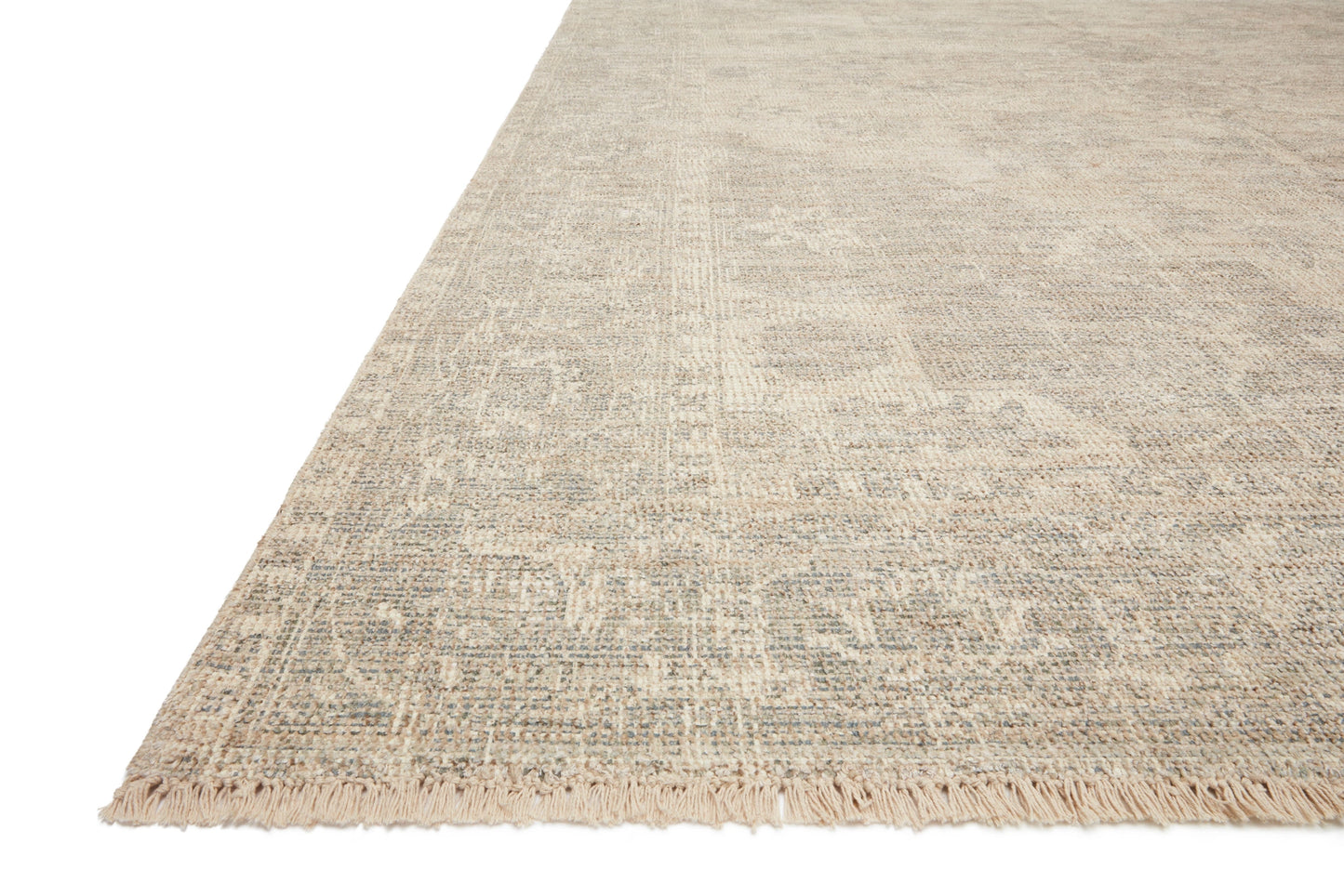 Loloi Priya Ivory / Grey 8'-6" x 12' Area Rug