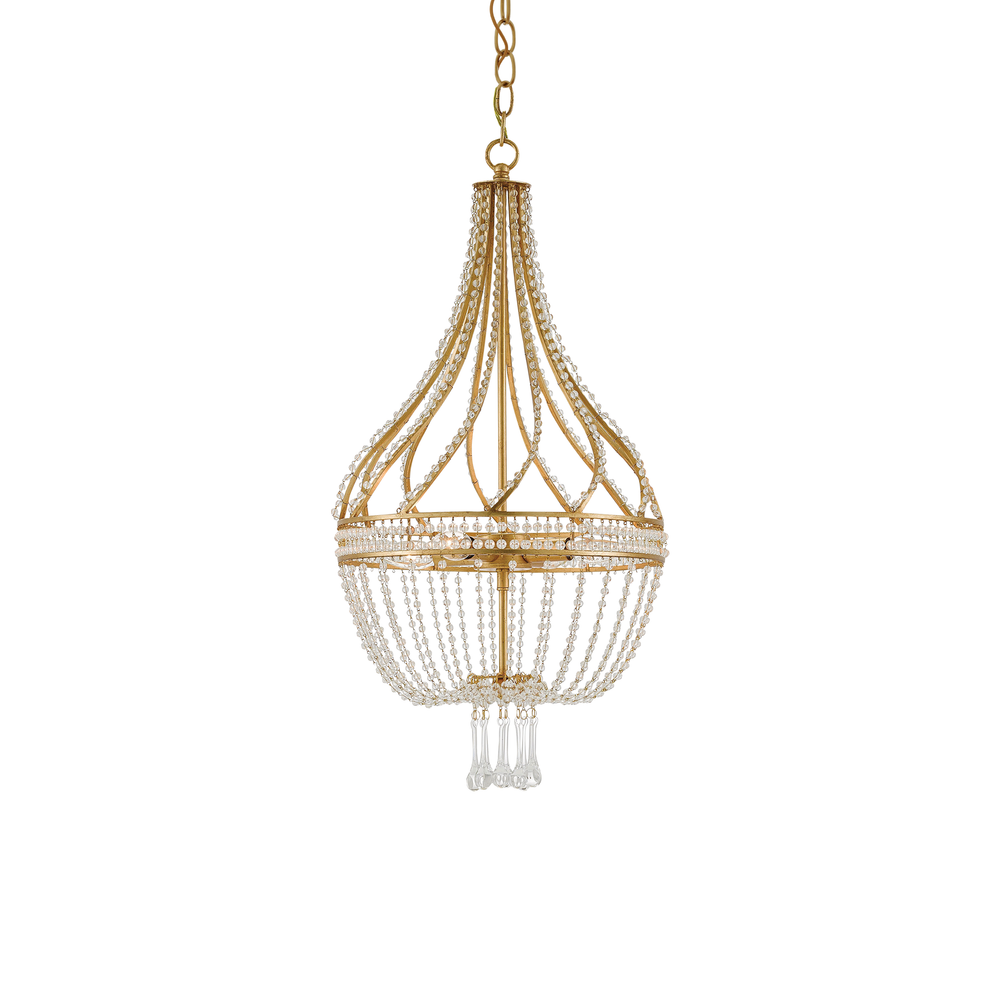 
                      
                        Ingenue Gold Chandelier
                      
                    