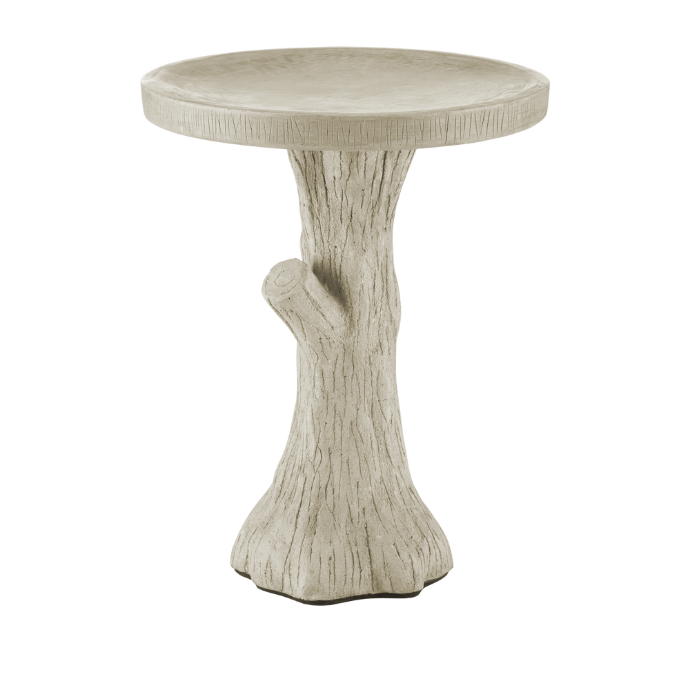 Faux Bois Medium Bird Bath.