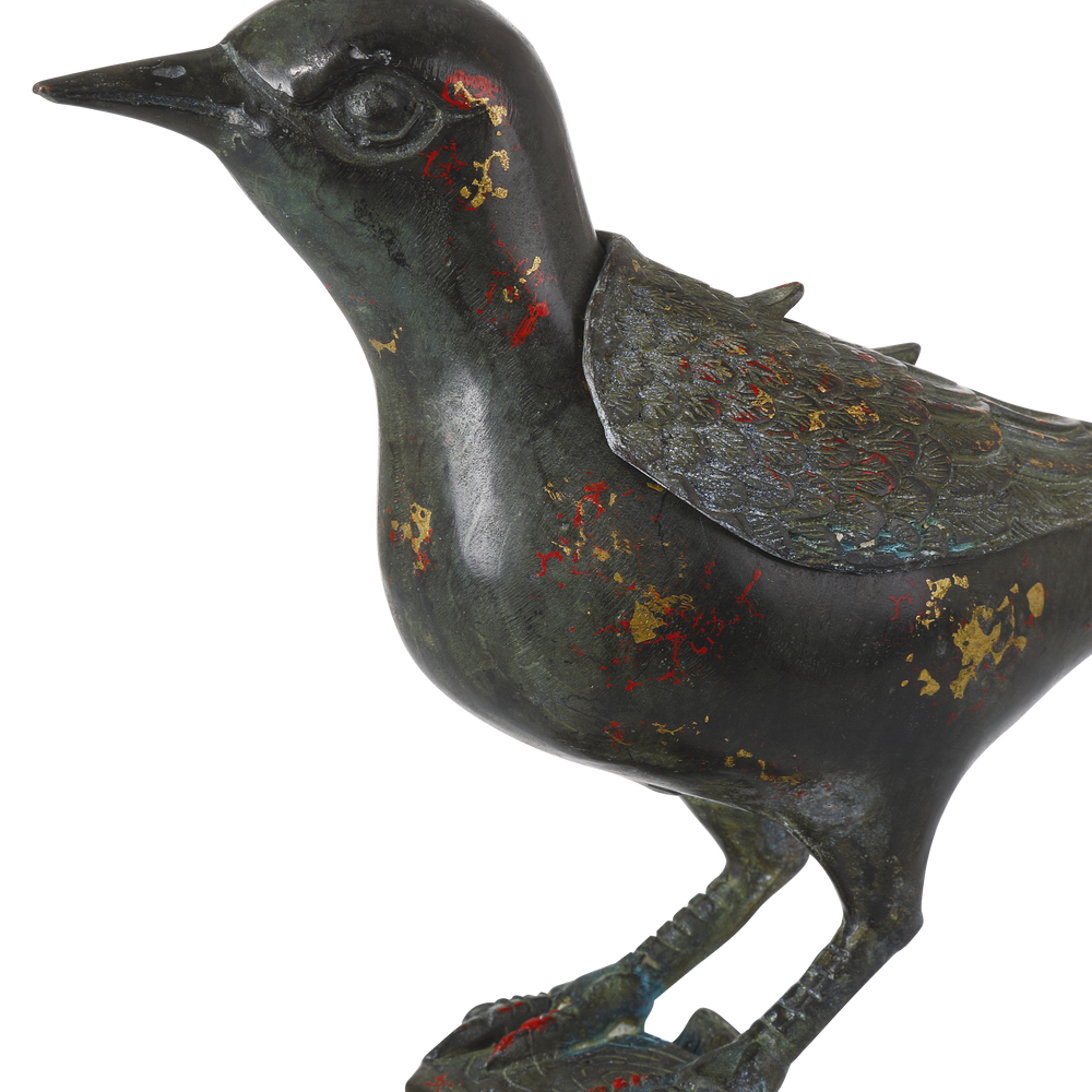 
                      
                        Han Dynasty Bird Bronze.
                      
                    