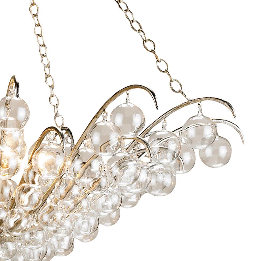 Quantum Silver Chandelier